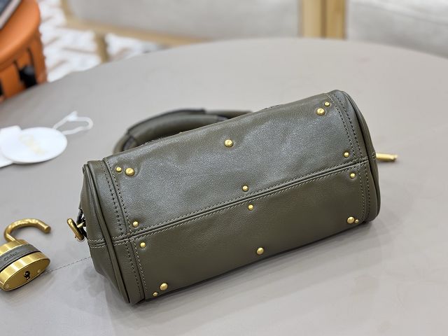 Chloe original calfskin small paddington bag CH0004 dark green