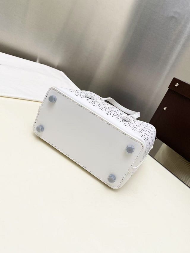 Alaia original vienne wave calfskin mina 16 bag AL0005 white