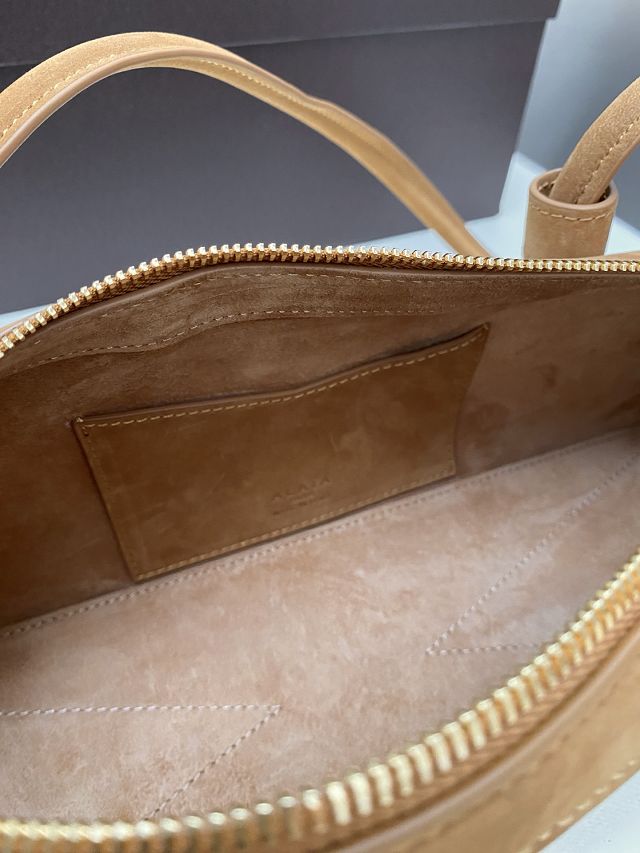 Alaia original canvas le teckel medium bag AL0024 brown	