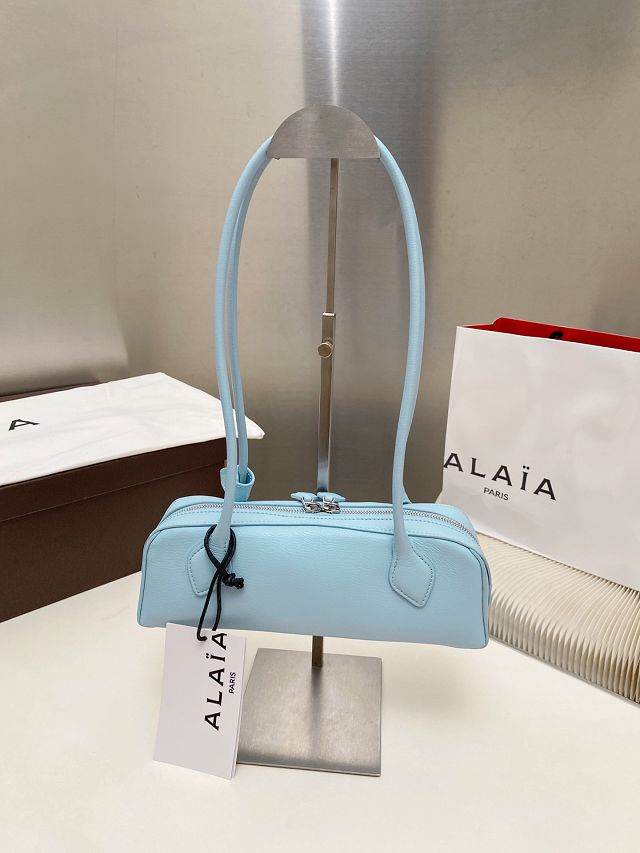 Alaia original lambskin le teckel small bag AL0023 light blue