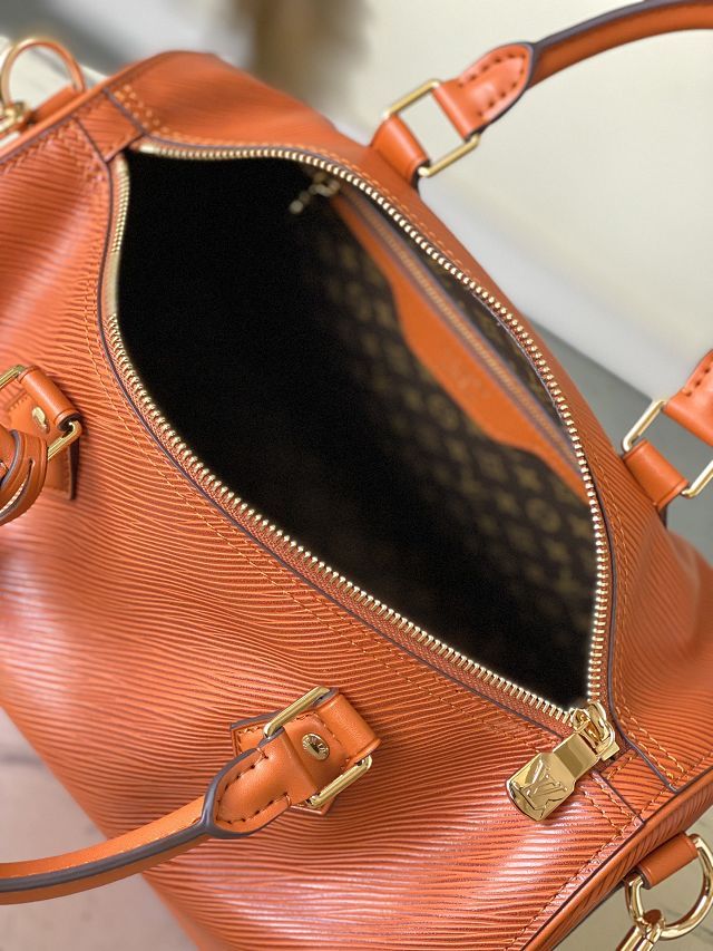 Louis vuitton original epi leather soft speedy 30 M25915 brown