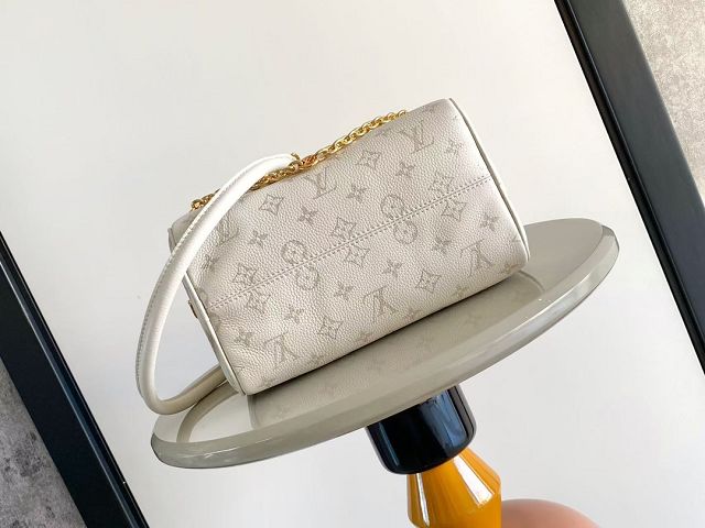 Louis vuitton original calfskin speedy 25 M26690 creme