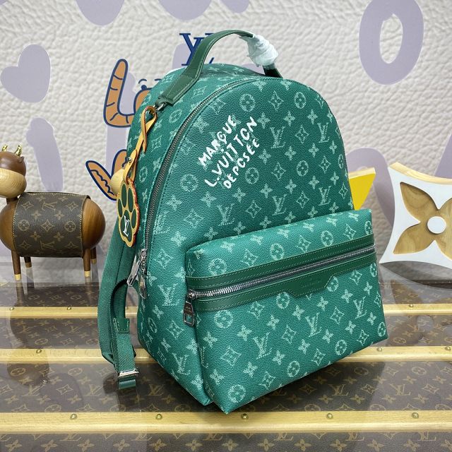 Louis vuitton original monogram canvas discovery backpack M26942 green