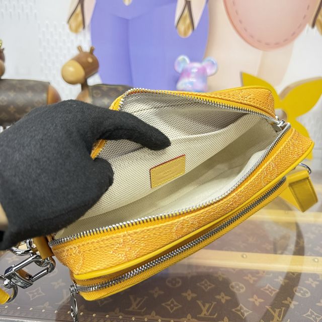 Louis vuitton original monogram canvas nil city bag M27232 yellow