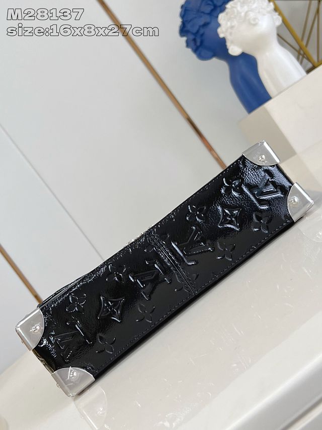 Louis vuitton original calfskin trunkie handbag M28137 black