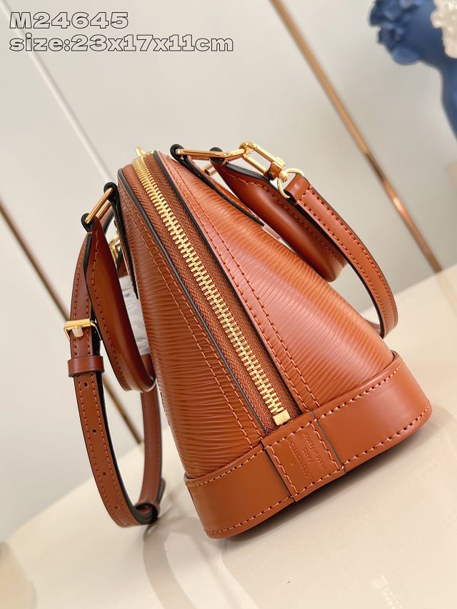 Louis vuitton original epi leather alma BB M24645 caramel