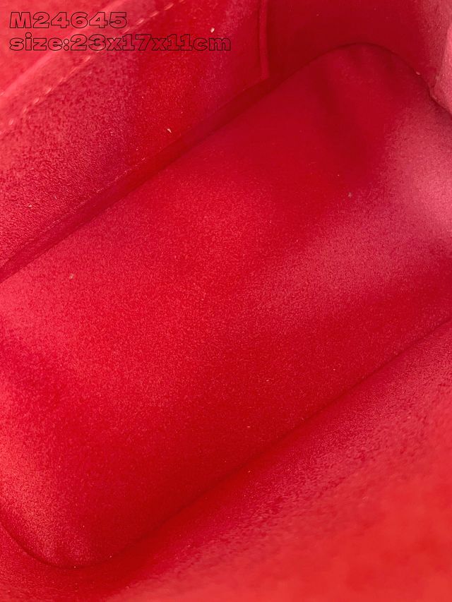 Louis vuitton original epi leather alma BB M24645 wine