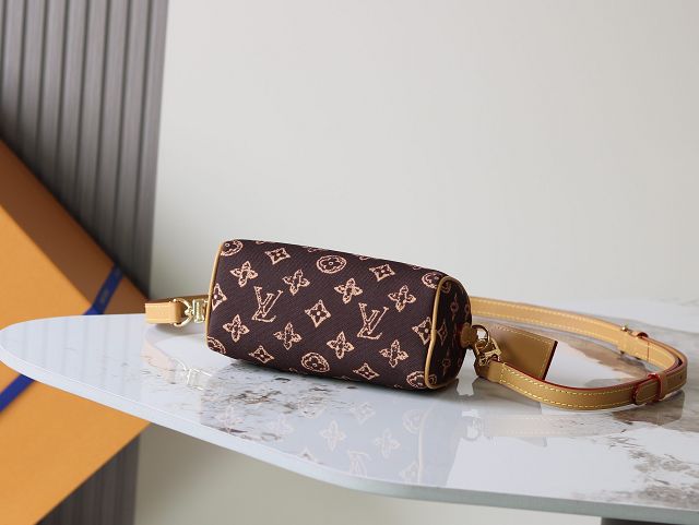Louis vuitton original monogram canvas nano speedy M27610 brown