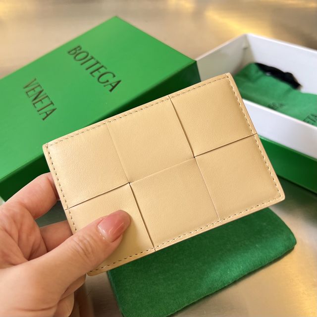 BV original calfskin card holder 649597