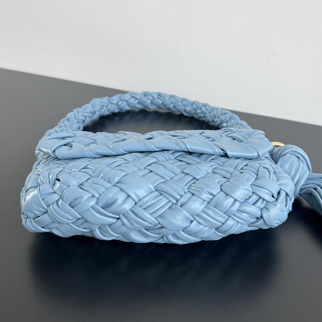 BV original calfskin kalimero citta bag 785797 light blue