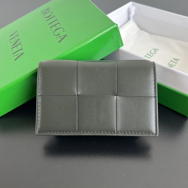 BV original lambskin cassette business card case 679849   