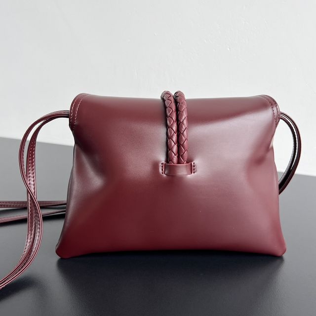 BV original calfskin baby liberta bag 826147 barolo