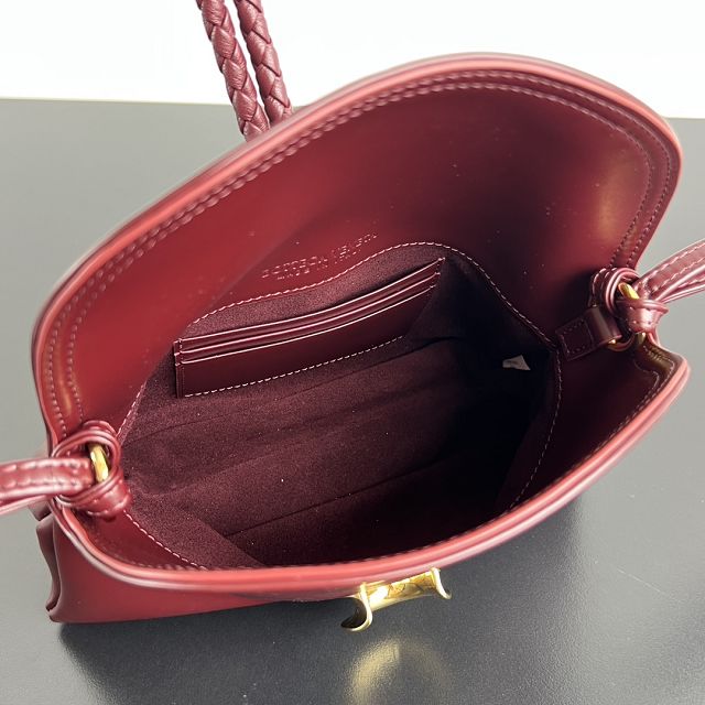 BV original calfskin baby liberta bag 826147 barolo