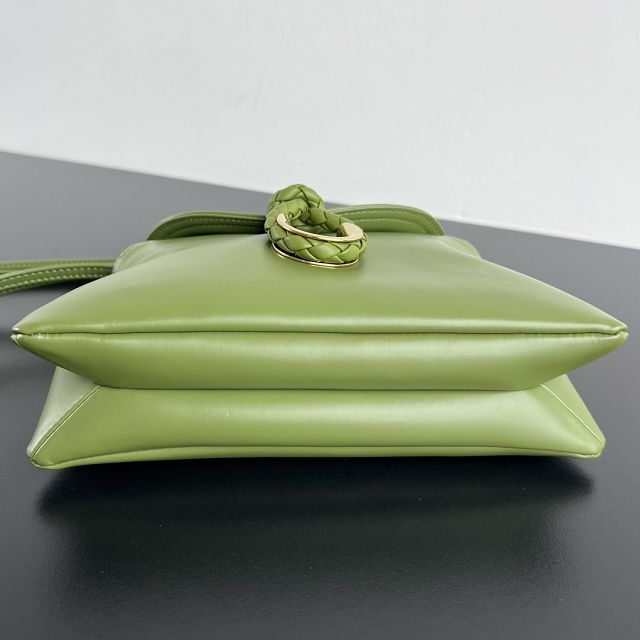 BV original calfskin baby liberta bag 826147 matcha