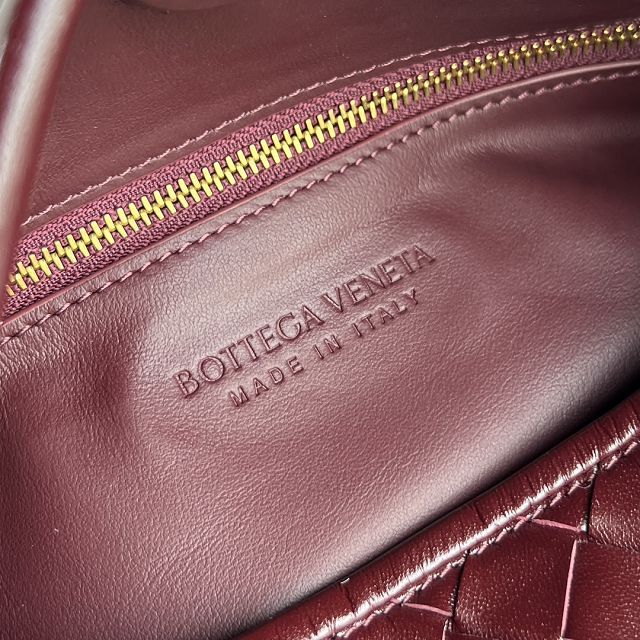 BV original calfskin medium hop bag 796262 barolo