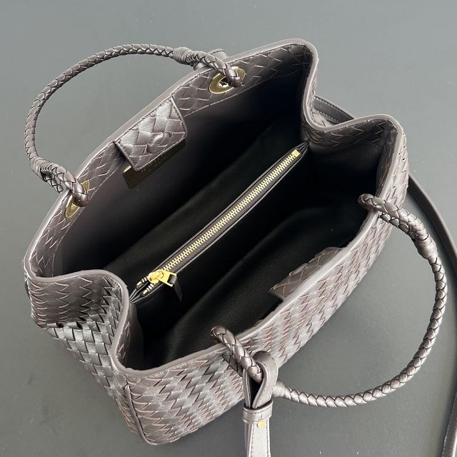 BV original lambskin basket bag 836261 fondant