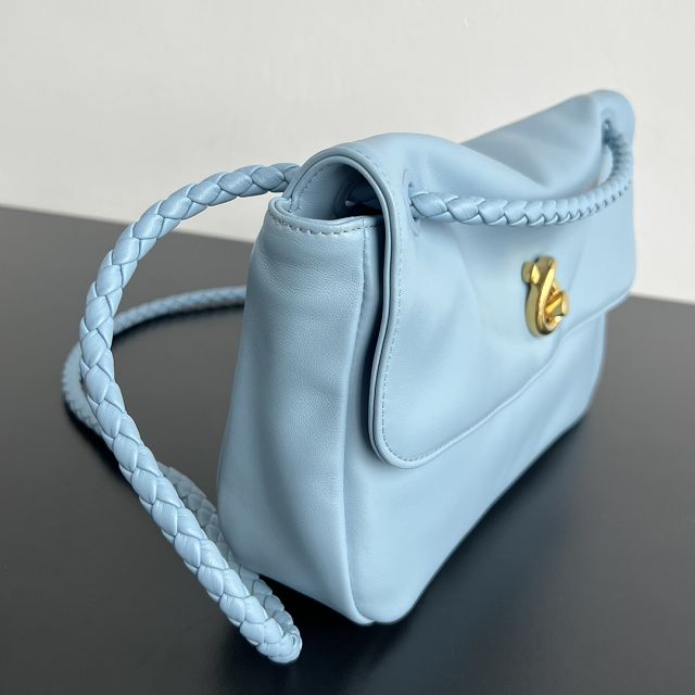 BV original lambskin madison shoulder bag 836296 light blue