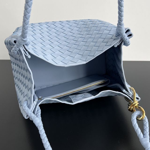 BV original lambskin large parachute shoulder bag 796571 lunar