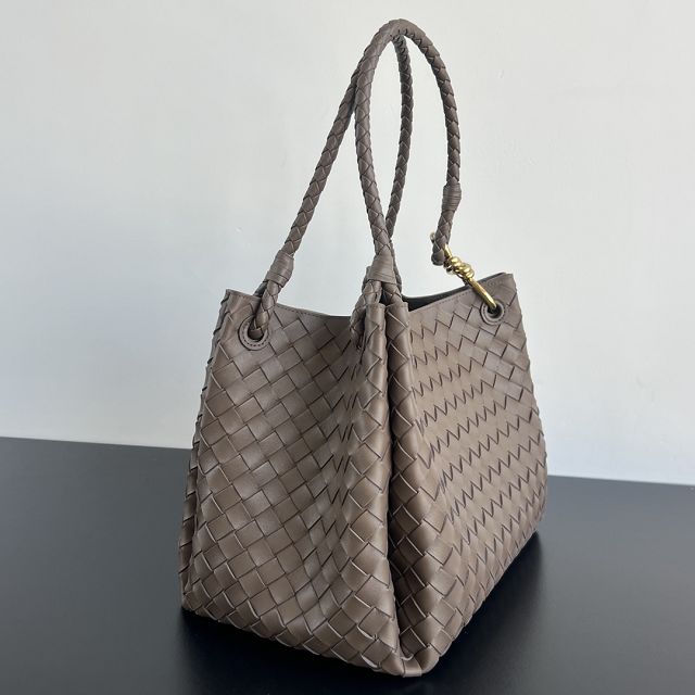 BV original lambskin large parachute shoulder bag 796571 pinecone