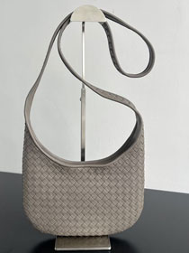 BV original lambskin small veneto cross-body bag 836918 limestone