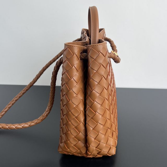 BV original lambskin small andiamo 743568 chestnut