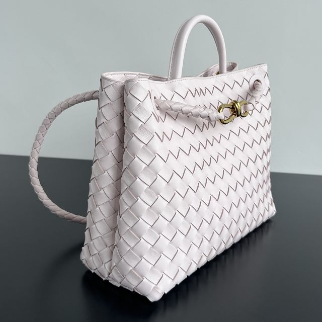 BV original lambskin small andiamo 743568 light pink