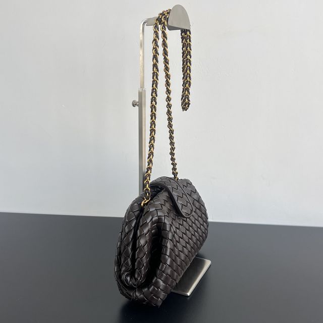 BV original lambskin small lauren 1980 clutch 804038 fondant