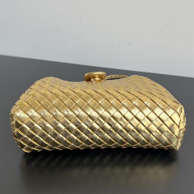 BV original lambskin small lauren 1980 clutch 804038 gold