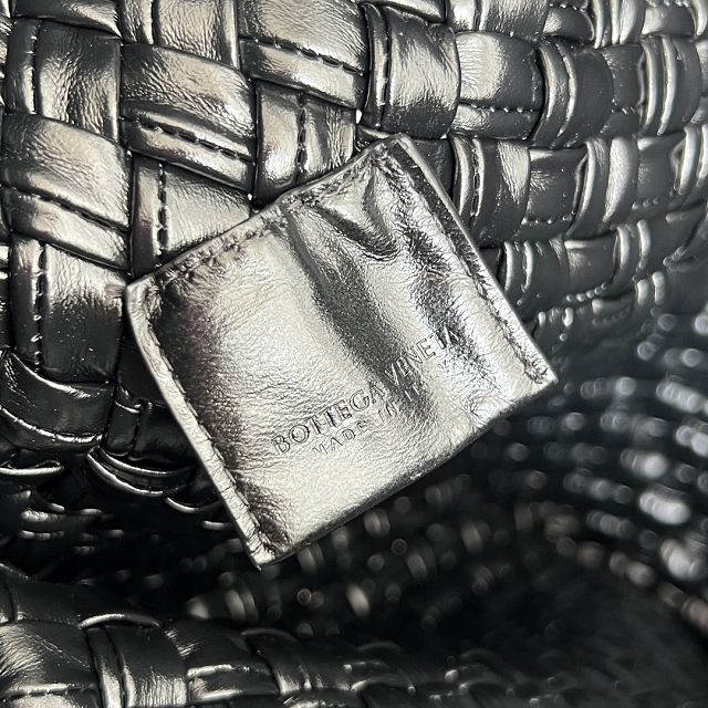 BV original calfskin large tosca hobo bag 765373 black