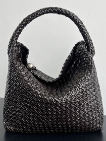 BV original calfskin large tosca hobo bag 765373 fondant