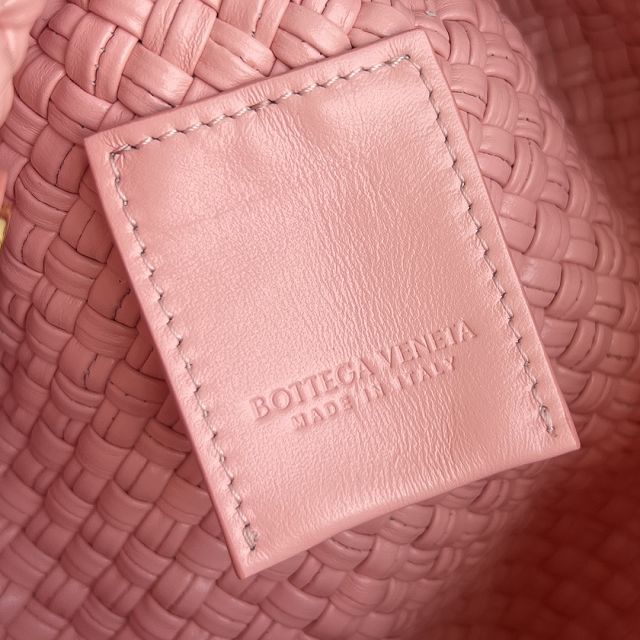 BV original calfskin small tosca shoulder bag 776755 rose