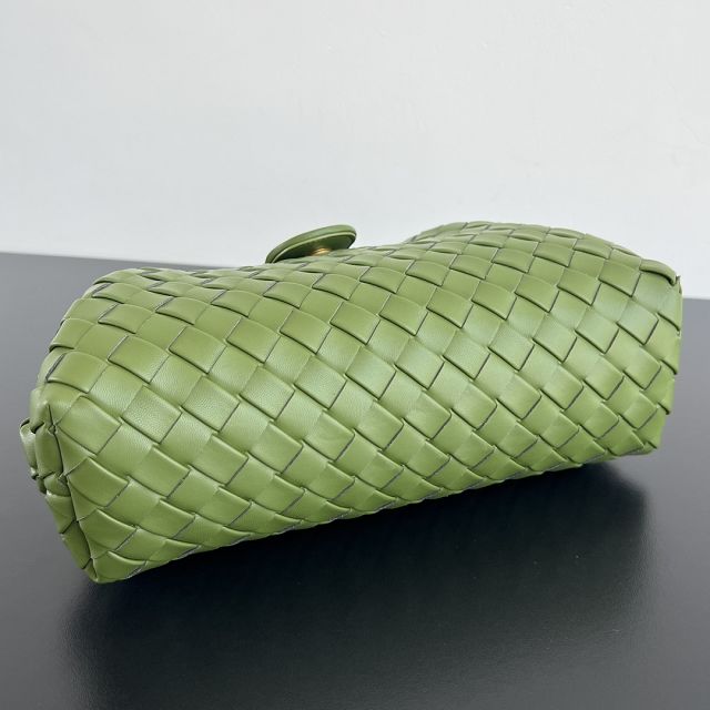 BV original lambskin medium lauren 1980 clutch 785807 matcha