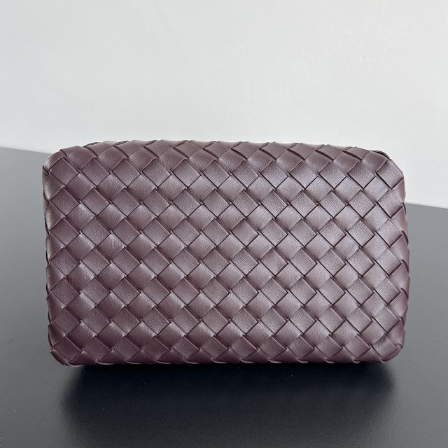 BV original lambskin medium parachute shoulder bag 835921 barolo