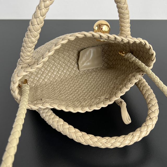 BV original calfskin small tosca shoulder bag 776755 cream