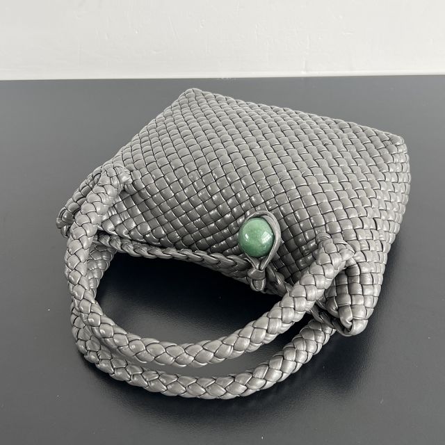 BV original calfskin small tosca shoulder bag 776755 grey