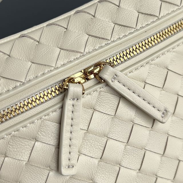 BV original lambskin small soft vanity case 843800 sea salt