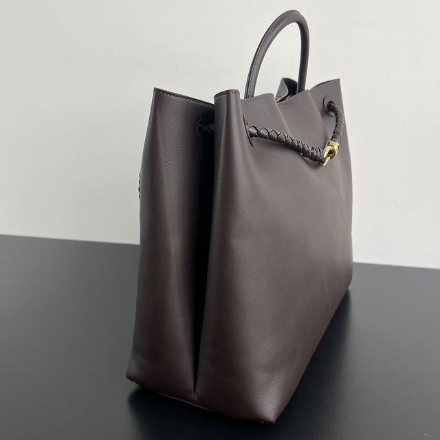BV original calfskin large andiamo bag 806010 fondant