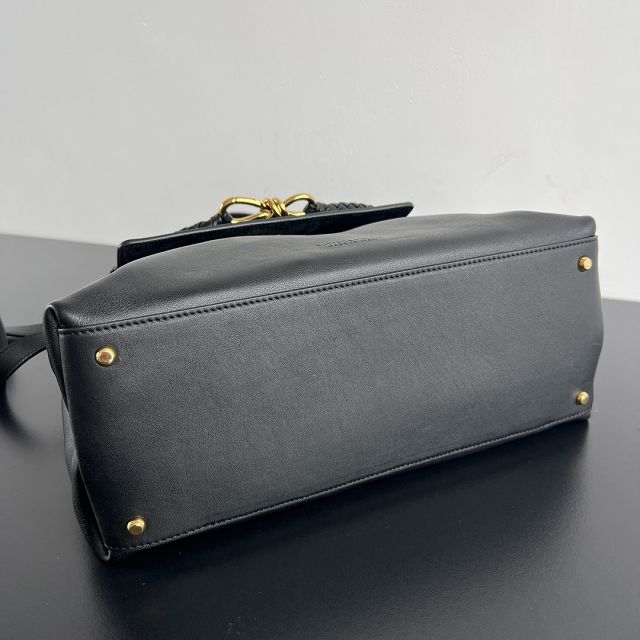 BV original calfskin medium ciao ciao bag 817231 black 