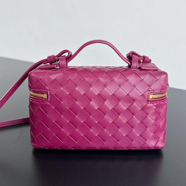 BV original calfskin bang bang vanity case 789109 cinnabar