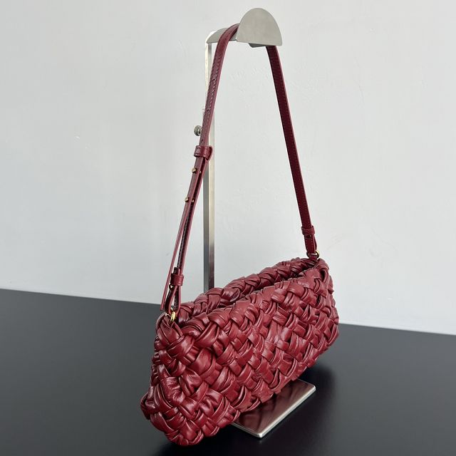 BV original calfskin cha-cha shoulder bag 785780 red