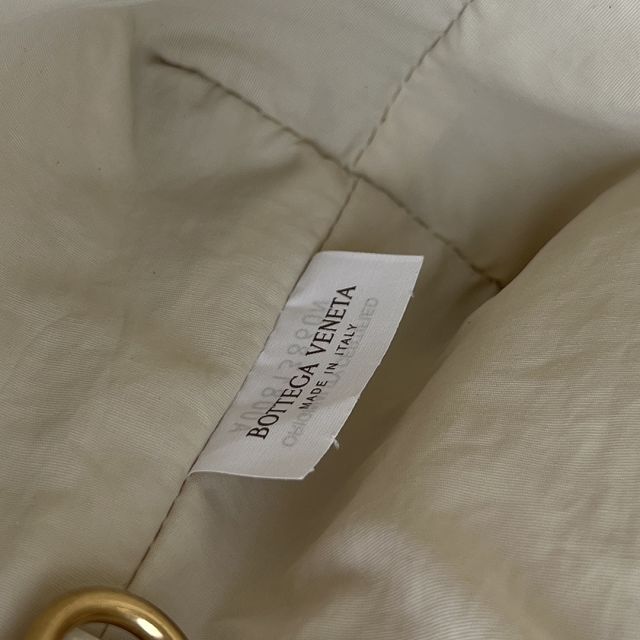 BV original calfskin dustbag notte 839394 sea salt