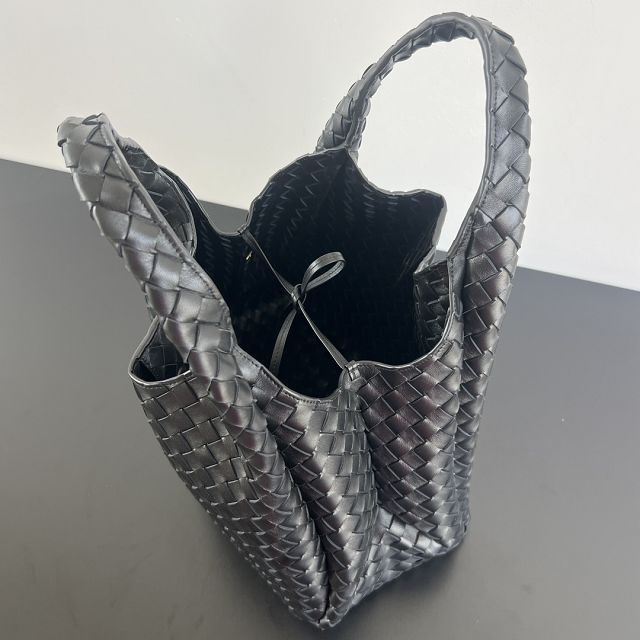 BV original lambskin large campana bag 844250 black