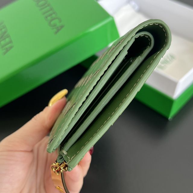 BV original lambskin medium bi-fold wallet 749940  