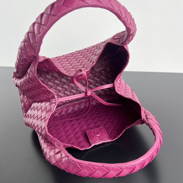 BV original lambskin medium campana bag 844249 beetroot