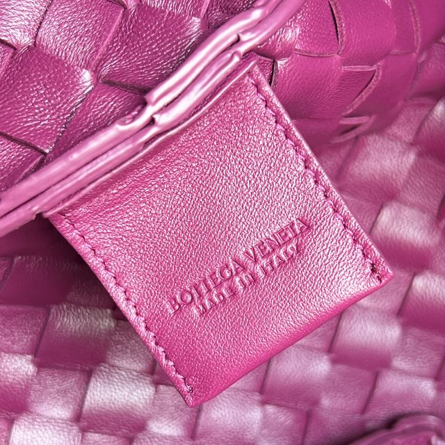 BV original lambskin medium campana bag 844249 beetroot