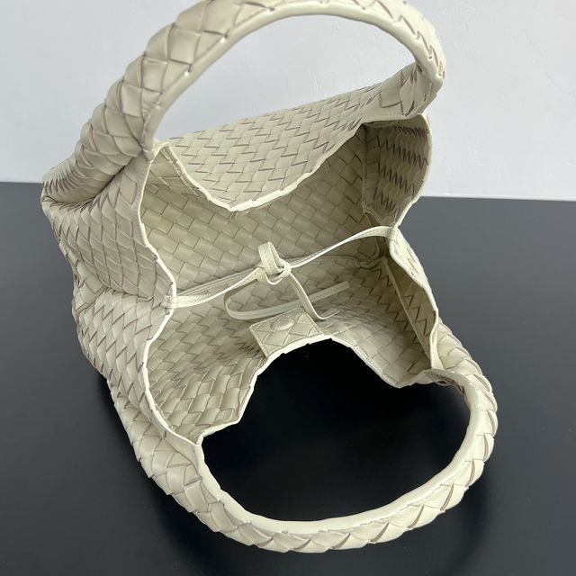 BV original lambskin medium campana bag 844249 sea salt