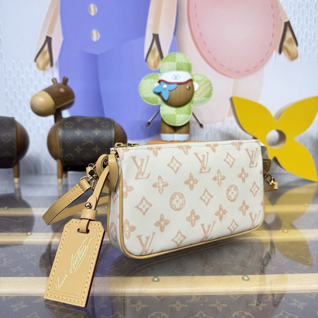 Louis vuitton original monogram canvas pochette accessoires M28321 lin