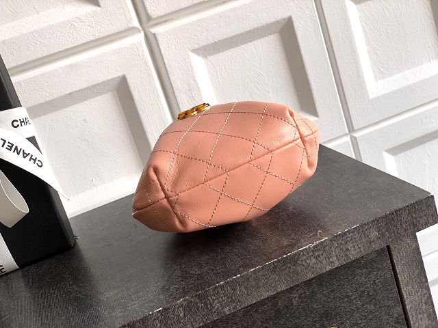CC original lambskin mini pouch AP4981 pink