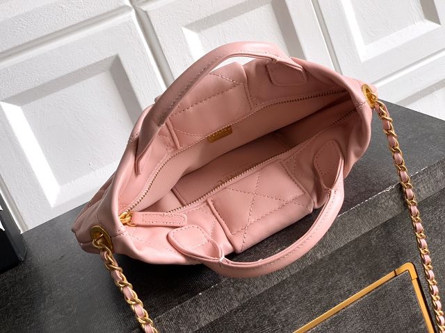 CC original lambskin small handbag AS5849 pink