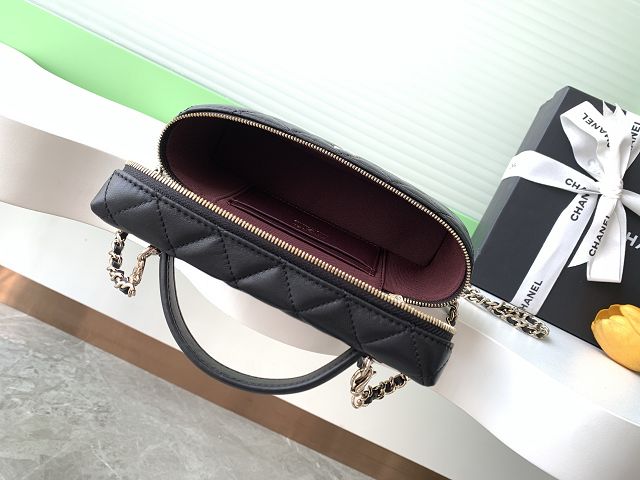 CC original lambskin vanity with chain AP4385 black